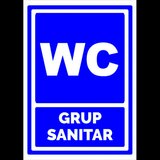 Semn de wc grup sanitar